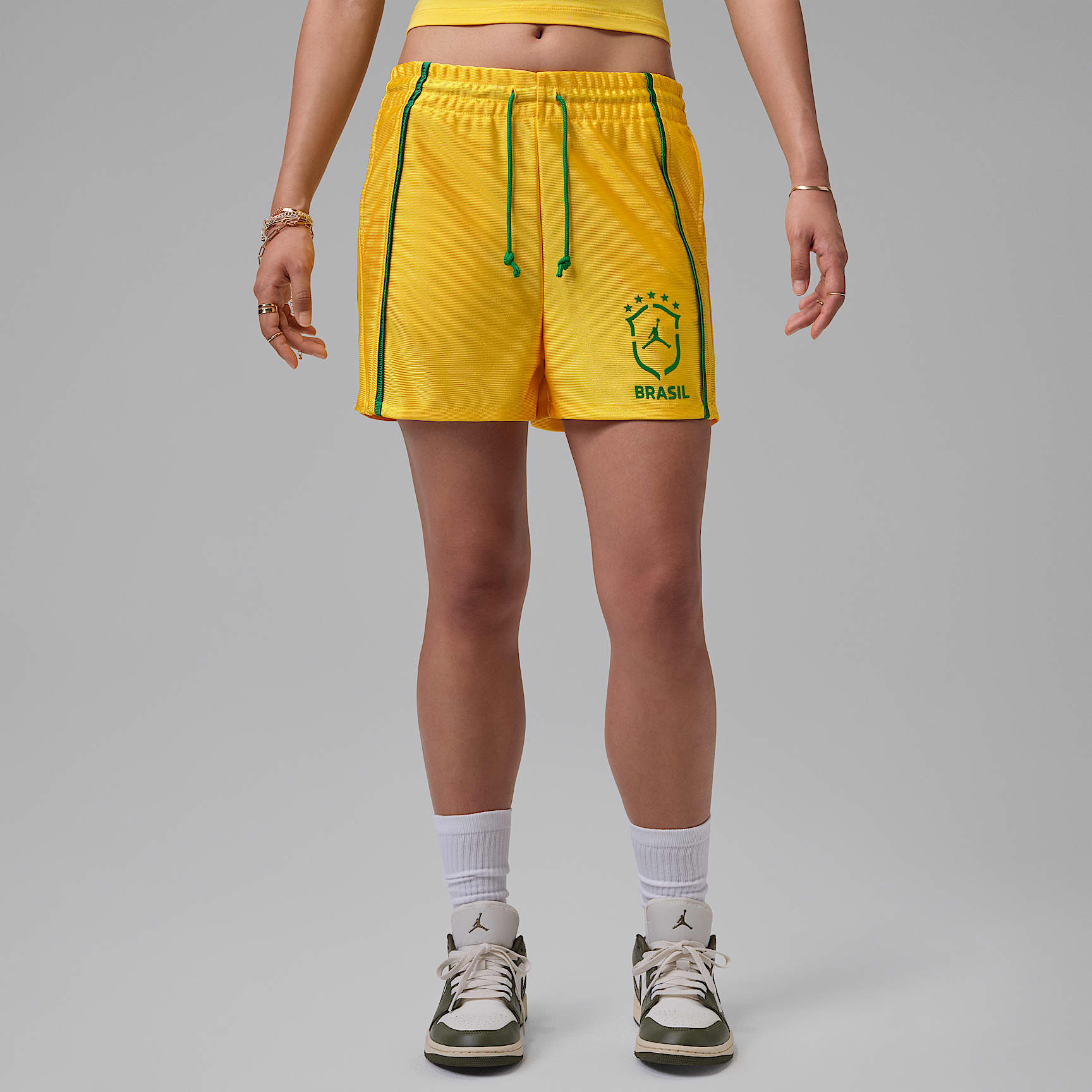 Jordan Brooklyn Women's Knit Brazil Shorts. Nike JP